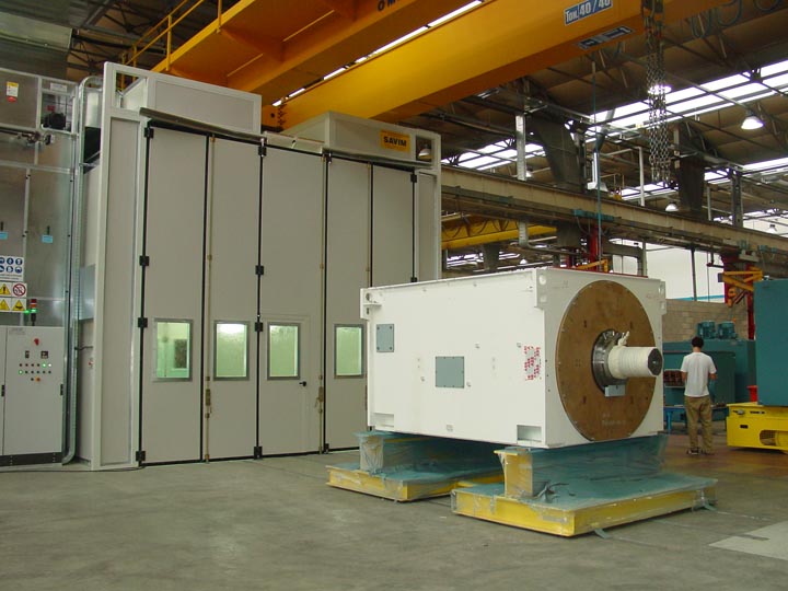 Линии для окраски генераторов