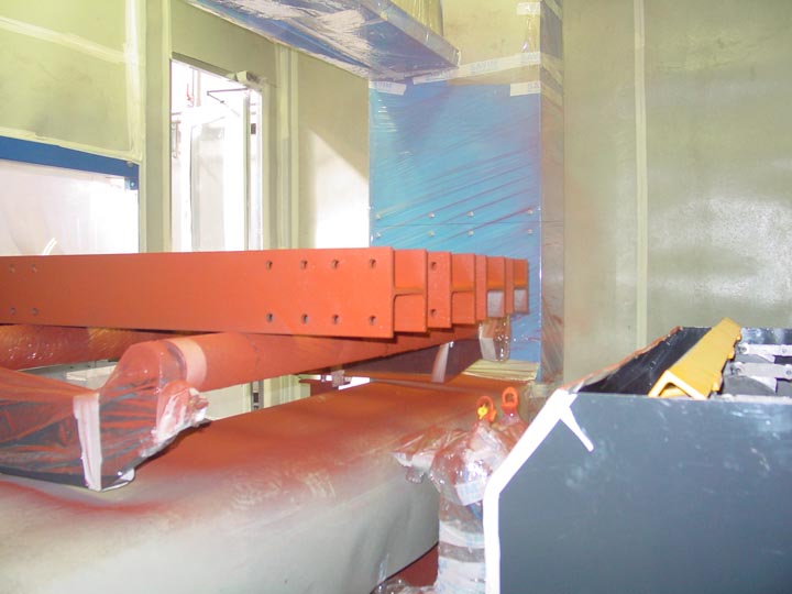 Линии для окраски металлоконструкций