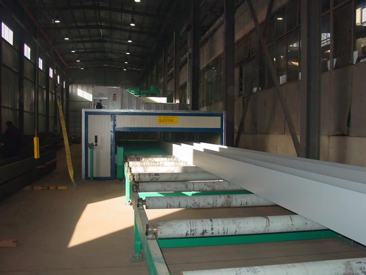 Линии для окраски металлоконструкций