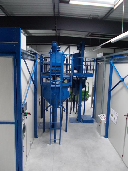 Рекуперация порошка