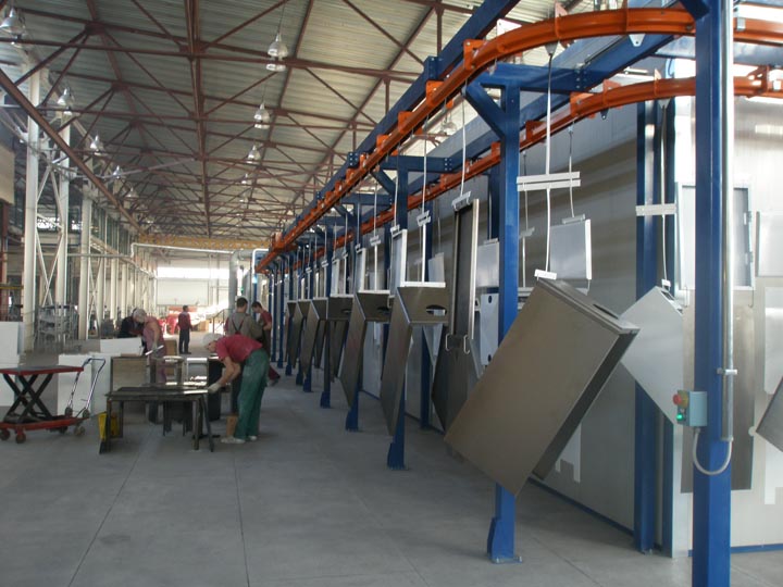 Линии для окраски генераторов