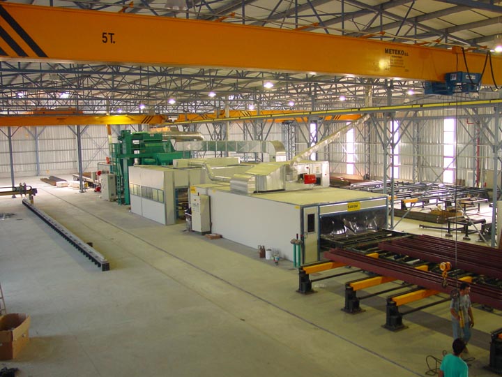 Линии для окраски металлоконструкций