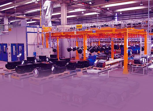 Линии жидкостной покраски