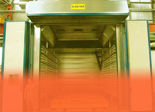 Печи полимеризации и сушки