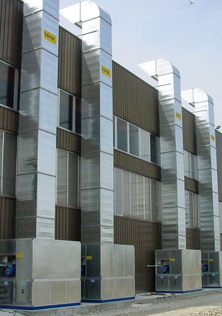 Промышленные линии покраски для металлоконструкций