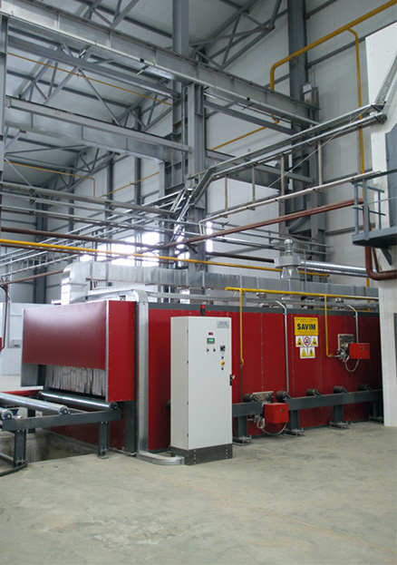 Промышленные печи полимеризации и сушки