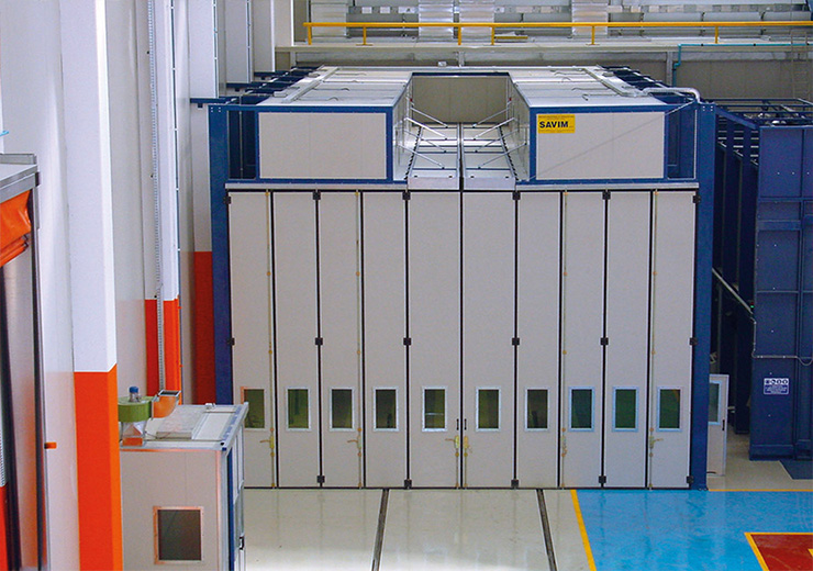 Промышленные окрасочные кабины и печи Промышленные окрасочные кабины и печи