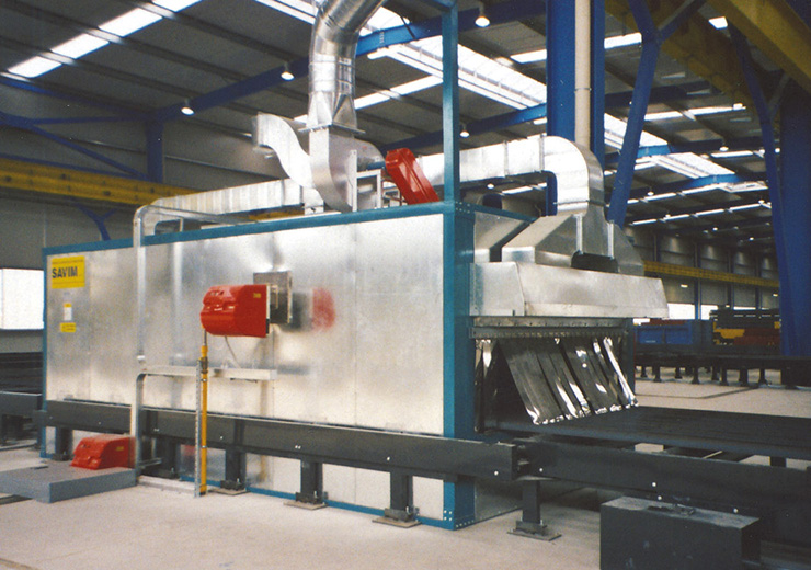 Промышленные автоматические линии для покраски листов и профилей