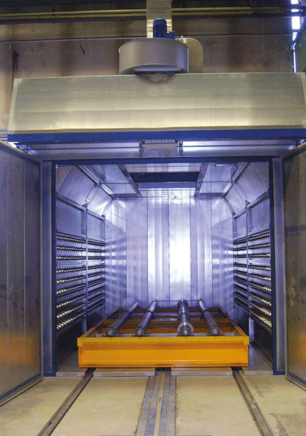 Промышленные печи полимеризации и сушки