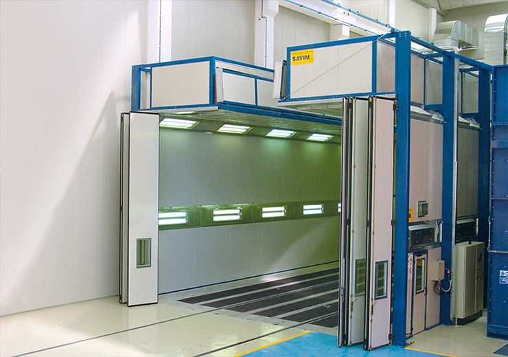 Промышленные окрасочные кабины и печи Промышленные окрасочные кабины и печи