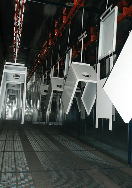 Промышленные линии порошковой покраски