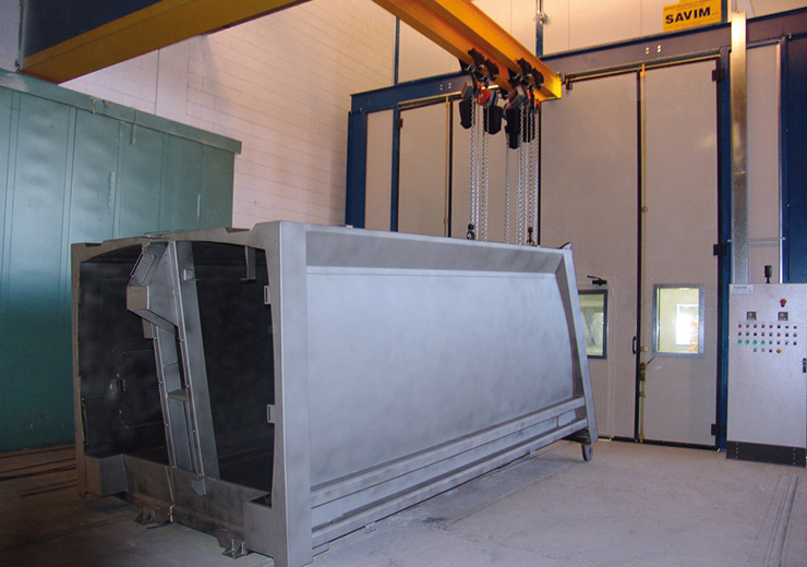 Промышленные окрасочные кабины и печи Промышленные окрасочные кабины и печи