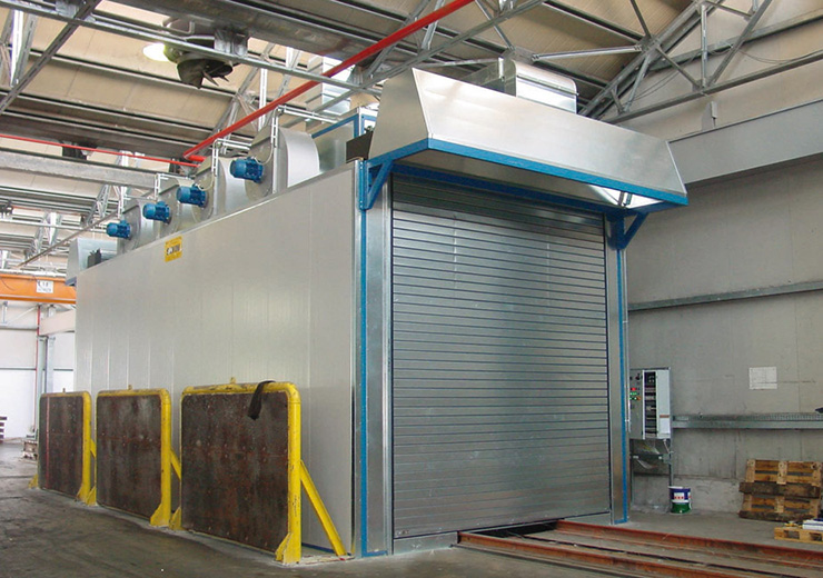 Промышленные печи полимеризации и сушки