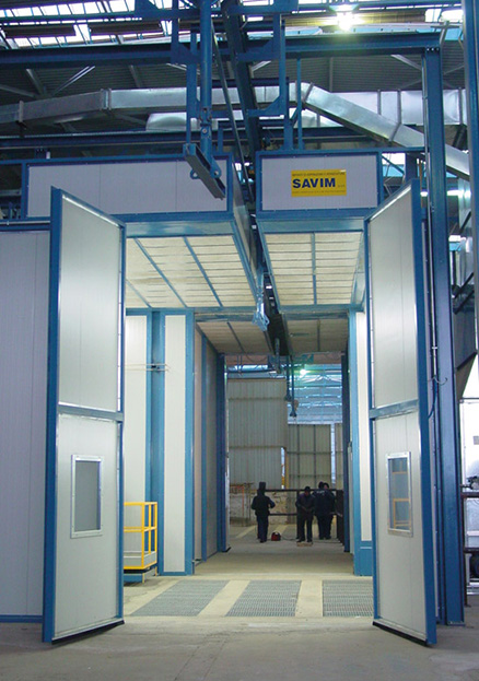 Промышленные линии жидкостной покраски Промышленные линии жидкостной покраски