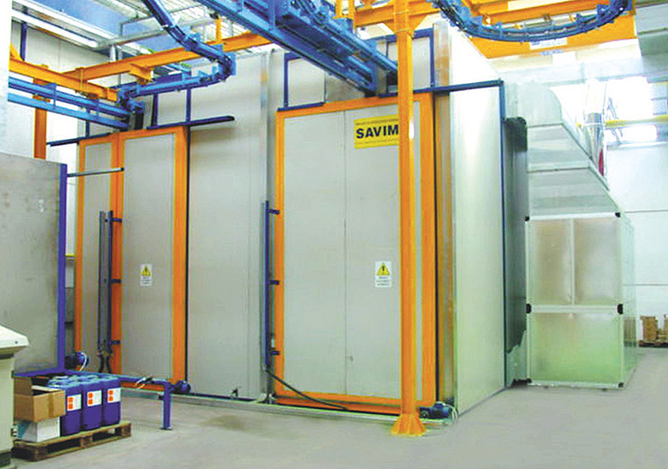 Промышленные линии порошковой покраски