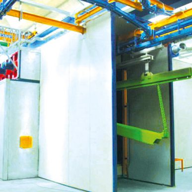 Промышленные линии порошковой покраски