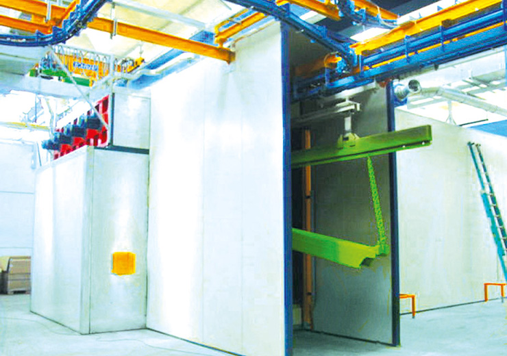 Промышленные линии порошковой покраски