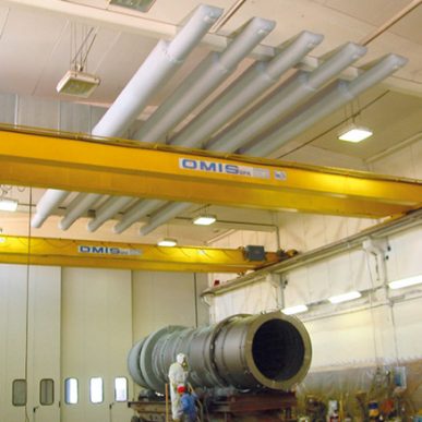 Промышленные линии покраски для металлоконструкций