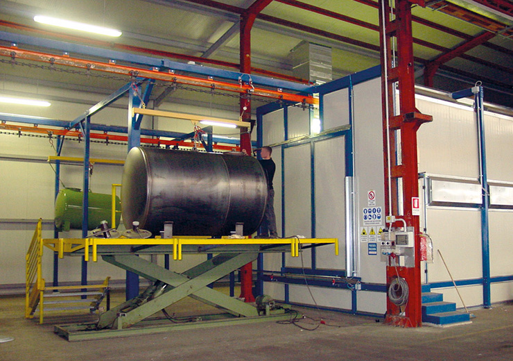 Промышленные линии жидкостной покраски Промышленные линии жидкостной покраски