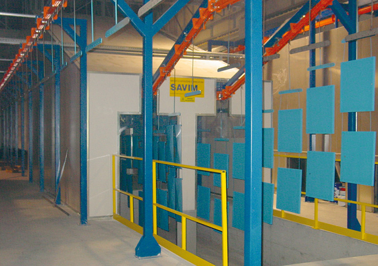 Промышленные линии порошковой покраски