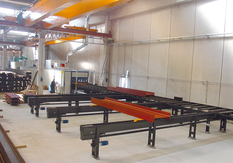 Промышленные автоматические линии для покраски листов и профилей