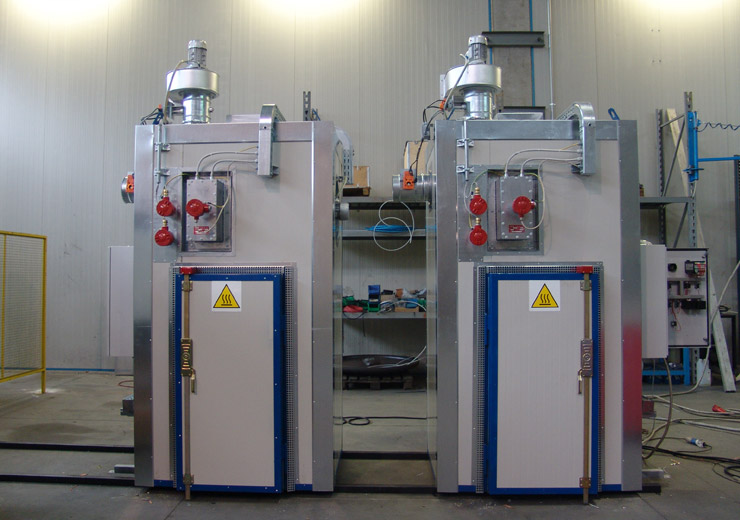 Промышленные печи полимеризации и сушки