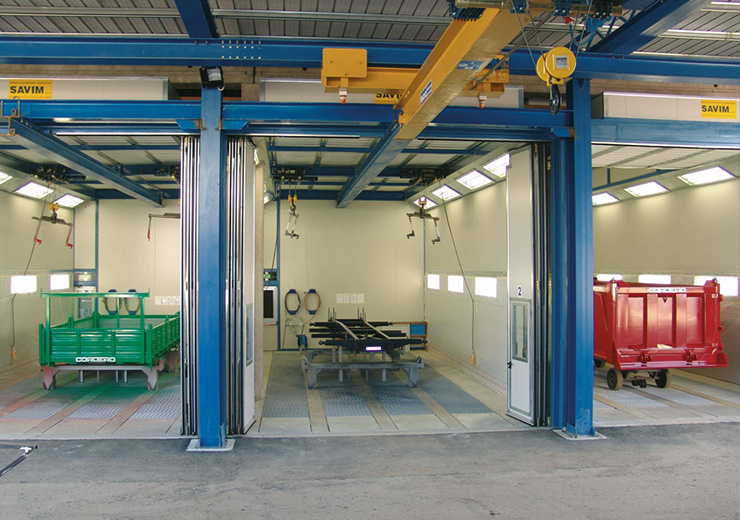 Промышленные окрасочные кабины и печи Промышленные окрасочные кабины и печи