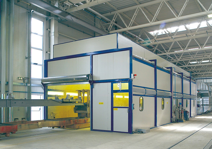 Промышленные окрасочные кабины и печи Промышленные окрасочные кабины и печи