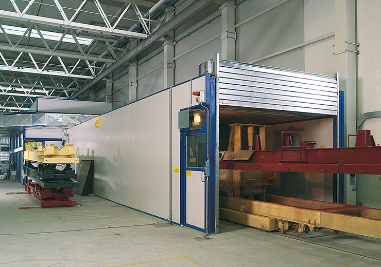 Промышленные окрасочные кабины и печи Промышленные окрасочные кабины и печи