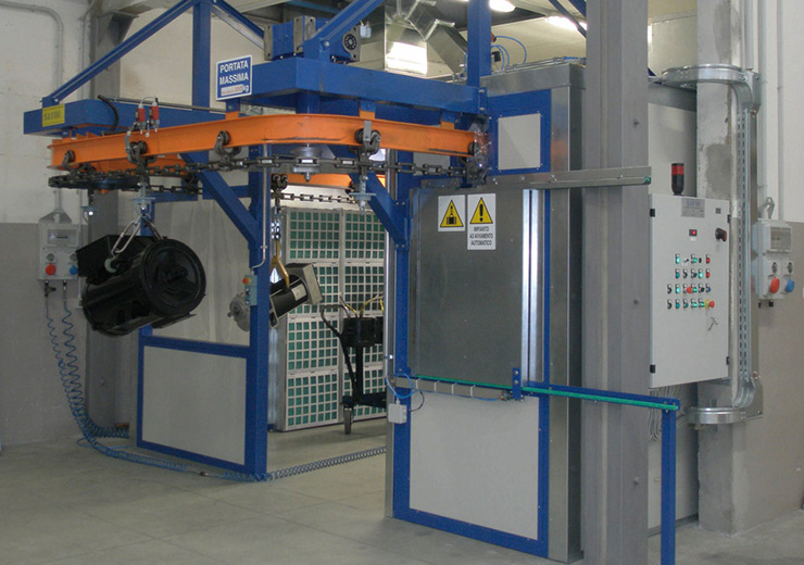 Промышленные линии жидкостной покраски Промышленные линии жидкостной покраски