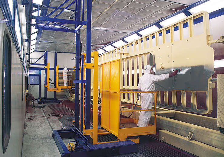 Промышленные окрасочные кабины и печи Промышленные окрасочные кабины и печи