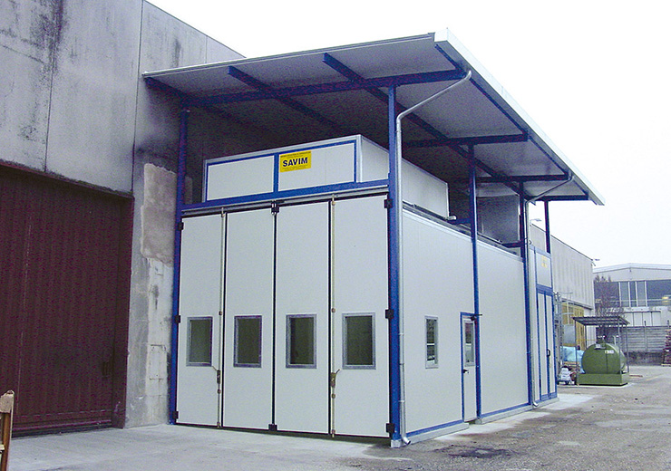 Промышленные окрасочные кабины и печи Промышленные окрасочные кабины и печи