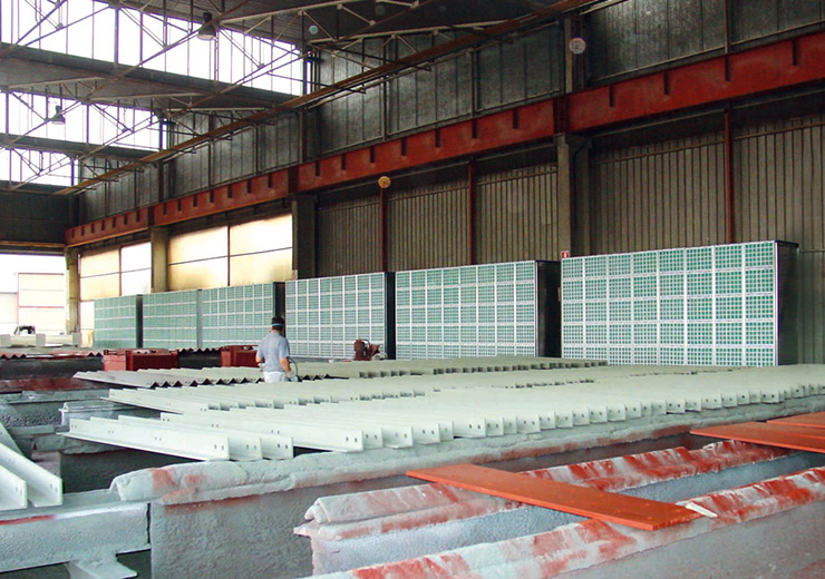 Промышленные линии покраски для металлоконструкций