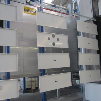 Промышленные линии порошковой покраски