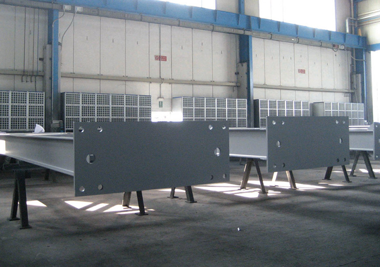 Промышленные линии покраски для металлоконструкций