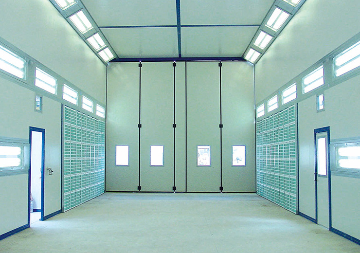 Промышленные окрасочные кабины и печи Промышленные окрасочные кабины и печи