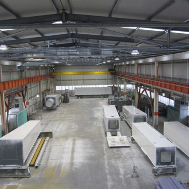 Промышленные линии покраски для металлоконструкций