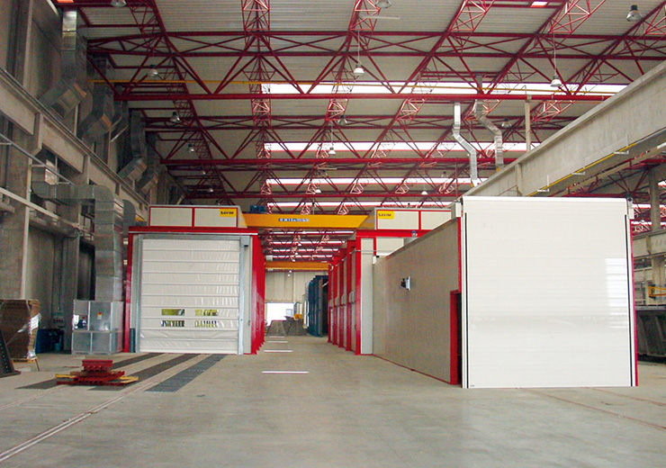 Промышленные окрасочные кабины и печи Промышленные окрасочные кабины и печи