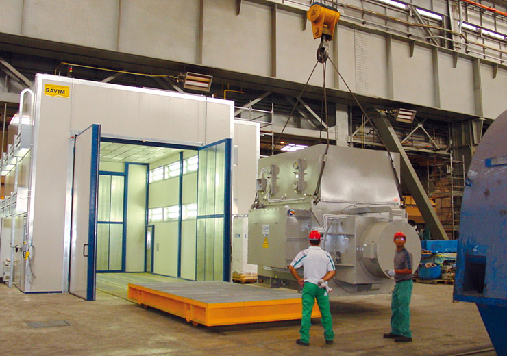 Промышленные окрасочные кабины и печи Промышленные окрасочные кабины и печи