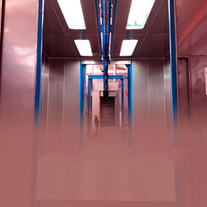 линия окраски промышленных трансформаторов